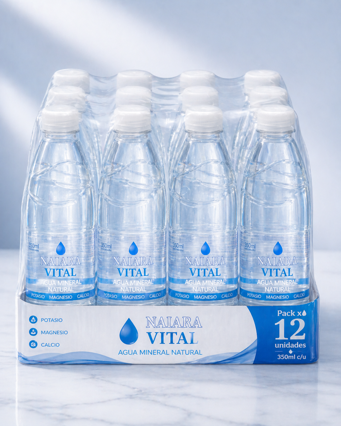 Pack x 12 Naiara Vital Agua Mineral Natural 350 ml
